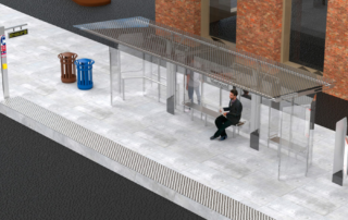 transit station rendering