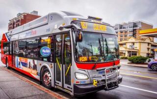 Metrobus on Columbia PIke